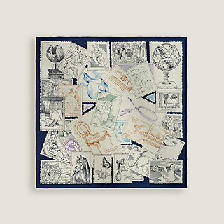 Le Philateliste du Faubourg Detail scarf 45 | Hermès USA